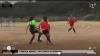 <CENTER>Fabrice Abriel anime une séance d’entraînement <BR>au Centre de performation féminin <BR>de football de Saint-Joseph