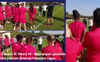 Rencontre FC Fleury 91- Olympique Lyonnais - Lancement de la Nouvelle Arkema Première Ligue