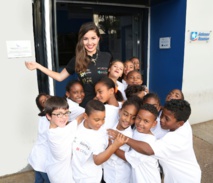 <center>Un 8000ème enfant parrainé <br>et Ambre N'guyen, Miss Réunion, nouvelle Marraine <center>Un 8000ème enfant parrainé <br>et Ambre N'guyen, Miss Réunion, nouvelle Marraine