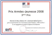 L'Association 1000 Sourires distinguées avec la B.A. 181 ! L'Association 1000 Sourires distinguées avec la B.A. 181 !