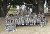 <center>Journée citoyenne au RSMAR-R <br> pour les marmailles de l'Eperon <center>Journée citoyenne au RSMAR-R <br> pour les marmailles de l'Eperon