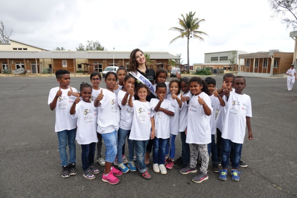 <center>Journée citoyenne au RSMAR-R <br> pour les marmailles de l'Eperon <center>Journée citoyenne au RSMAR-R <br> pour les marmailles de l'Eperon