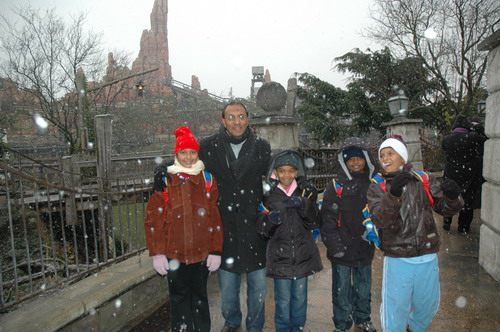 Carnet de Voyage : "S'envoler vers le Rêve ... " : Disneyland sous la neige ...