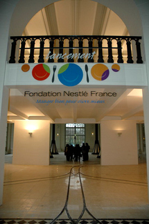 Le Siège  de Nestlé France / Ancienne chocolaterie MENIER à Noisiel.