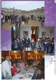 Noël 2008, 1000 Sourires invitée à l'Elysée Noël 2008, 1000 Sourires invitée à l'Elysée
