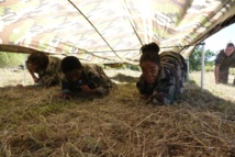 <center>Les marmailles de 1000 Sourires <br>  découvrent le 2ème RPIMA <center>Les marmailles de 1000 Sourires <br>  découvrent le 2ème RPIMA