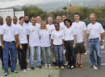 Les marmailles découvrent le kart avec des champions Les marmailles découvrent le kart avec des champions