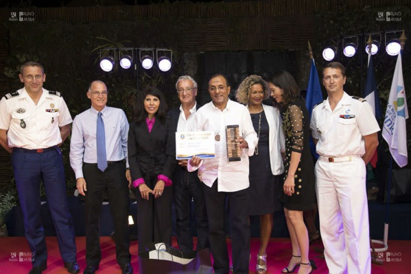 <center>Ibrahim Ingar, <br> Président de l’Association 1000 Sourires, <br> lauréat du Prix Départemental du Mérite 2017