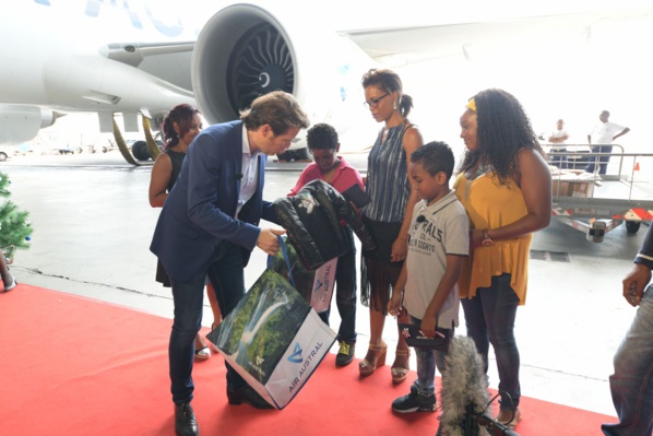 <center> L’incroyable voyage de Kellian et Esaïe <br> ils ont vécu un “Noël de Rêve" à Marseille avec Air Austral et Antenne Réunion 