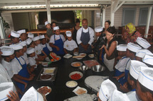 Les p’tits chefs du "Grand Hôtel du Lagon" ... Les p’tits chefs du "Grand Hôtel du Lagon" ...