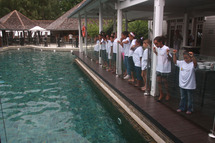 Les p’tits chefs du "Grand Hôtel du Lagon" ... Les p’tits chefs du "Grand Hôtel du Lagon" ...