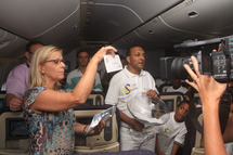 « Le 3000ème enfant parrainé, tiré au sort à bord du Boeing 777 d’Air France»