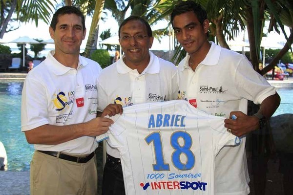 1000 Sourires accueille Fabrice Abriel de l'Olympique de Marseille