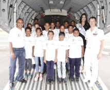 <center>Ils s’envolent à bord du CASA: <br> le Détachement Air 181<br> réalise  le rêve des marmailles de 1000 Sourires <center>Ils s’envolent à bord du CASA: <br> le Détachement Air 181<br> réalise  le rêve des marmailles de 1000 Sourires