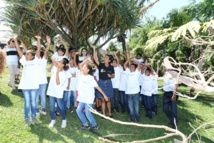 <center>Première action caritative pour Miss Réunion 2018<br> au Palm, avec les marmailles de 1000 Sourires <center>Première action caritative pour Miss Réunion 2018<br> au Palm, avec les marmailles de 1000 Sourires