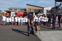 <center>Une journée dans la peau d’un sapeur-pompier <br>pour les marmailles de 1000 Sourires <center>Une journée dans la peau d’un sapeur-pompier <br>pour les marmailles de 1000 Sourires
