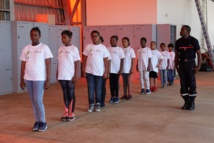 <center>Une journée dans la peau d’un sapeur-pompier <br>pour les marmailles de 1000 Sourires <center>Une journée dans la peau d’un sapeur-pompier <br>pour les marmailles de 1000 Sourires