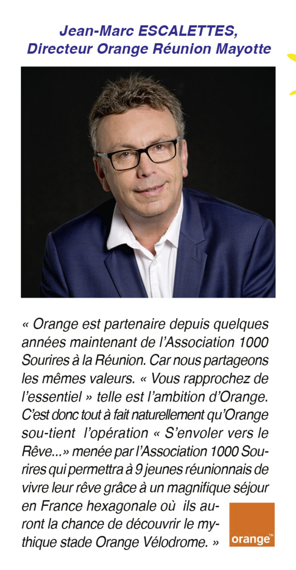 <center>"S'envoler vers le Rêve ..."  <br>Rencontre avec les partenaires ....