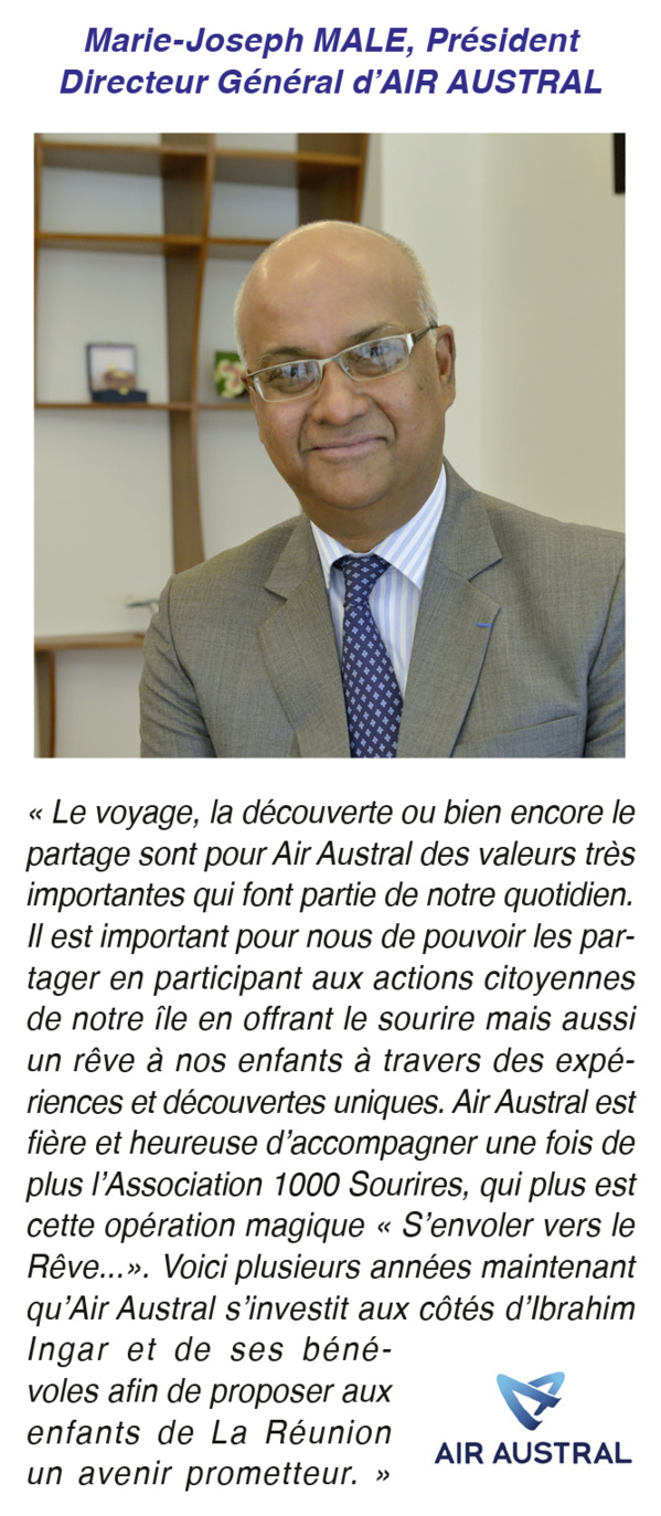 <center>"S'envoler vers le Rêve ..."  <br>Rencontre avec les partenaires ....