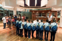 <center>"S'envoler vers le Rêve ..."  <br> Jour 1: C’est le grand départ<br> pour les neuf petits saint-paulois <br> <center>"S'envoler vers le Rêve ..."  <br> Jour 1: C’est le grand départ<br> pour les neuf petits saint-paulois <br>