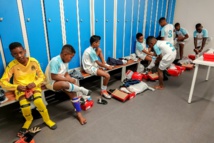 <center>"S'envoler vers le Rêve ..."  <br> Jour 3 : Les marmailles rencontrent Valère Germain et Dimitri Payet à l’OM Campus