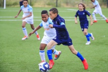 <center>"S'envoler vers le Rêve ..."  <br> Jour 3 : Les marmailles rencontrent Valère Germain et Dimitri Payet à l’OM Campus