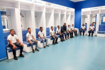 <center>"S'envoler vers le Rêve ..."  <br> Jour 7: Les marmailles reçus en VIM<br> par l’OM et l’OL ....