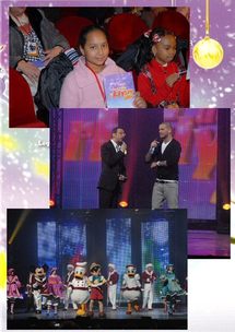 Noël 2008, 1000 Sourires invitée à l'Elysée Noël 2008, 1000 Sourires invitée à l'Elysée