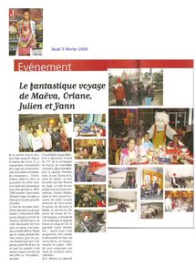 Noël 2008, 1000 Sourires invitée à l'Elysée Noël 2008, 1000 Sourires invitée à l'Elysée