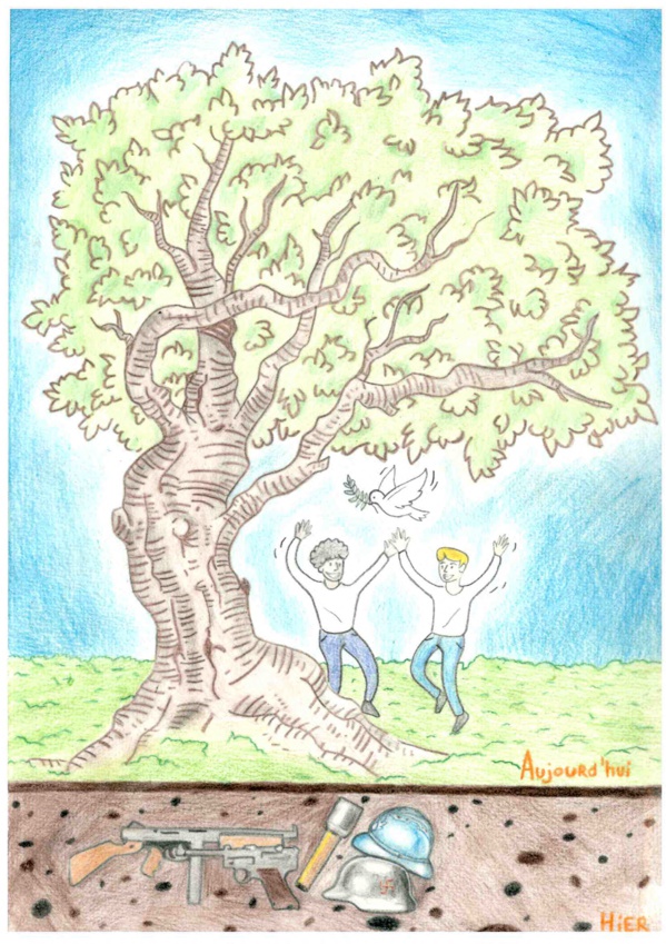 <center>Concours National “Les jeunes pour la paix” : <br> le jeune Saint-Paulois Camille Labbe primé <center>Concours National “Les jeunes pour la paix” : <br> le jeune Saint-Paulois Camille Labbe primé