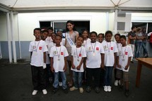 <center>Challenge sportif inédit<br>  pour les marmailles de 1000 Sourires  <center>Challenge sportif inédit<br>  pour les marmailles de 1000 Sourires