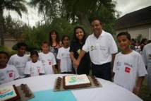 <center>Du rêve, des rires et une marraine <br>pour le 6ème anniversaire de 1000 Sourires<br> fêté au Lux * Ile de la Réunion