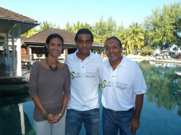 Christelle Lebreton - Assistante de Direction au Lux* Ile de la Réunion, Fabrice Abriel et Ibrahim Ingar