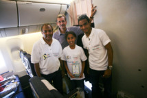 <center>Un voyage de rêve à Paris <br> pour Cynthia et Josélito,<br> les 5000èmes enfants parrainés <center>Un voyage de rêve à Paris <br> pour Cynthia et Josélito,<br> les 5000èmes enfants parrainés