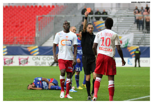 Fabrice Abriel - 16e de finale de Coupe de la Ligue, le 27-09-2012