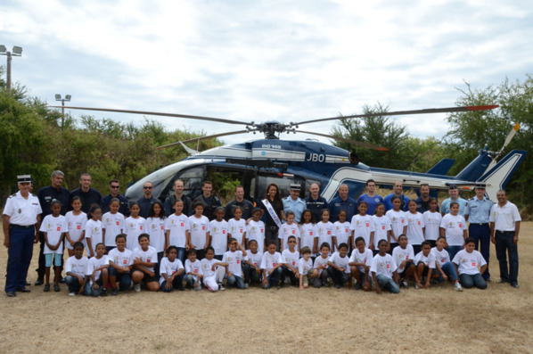 <center> Rêve et sensations fortes  pour les VIM <br> de 1000 Sourires invités par la Gendarmerie