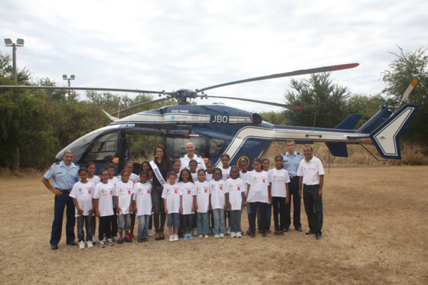 <center> Rêve et sensations fortes  pour les VIM <br> de 1000 Sourires invités par la Gendarmerie