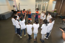 <center>Les marmailles de 1000 Sourires<br> invités au Mercure Créolia <br>pour fêter Noël avant l’heure <center>Les marmailles de 1000 Sourires<br> invités au Mercure Créolia <br>pour fêter Noël avant l’heure