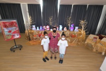 <center>Les marmailles de 1000 Sourires<br> invités au Mercure Créolia <br>pour fêter Noël avant l’heure <center>Les marmailles de 1000 Sourires<br> invités au Mercure Créolia <br>pour fêter Noël avant l’heure