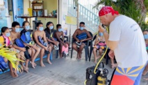 <center>Plongée : Les marmailles de 1000 Sourires <br>à la découverte de la biodiversité marine