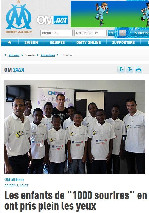 <center> S'envoler vers le rêve ... à Marseille, Nice,<br> Monaco, Salon de Provence ... Jour 3 : Séance de dédicaces et de photos avec les stars de l'OM <center> S'envoler vers le rêve ... à Marseille, Nice,<br> Monaco, Salon de Provence ... Jour 3 : Séance de dédicaces et de photos avec les stars de l'OM