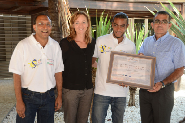 Fabrice Abriel, ambassadeur de la Réunion Fabrice Abriel, ambassadeur de la Réunion