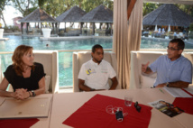 Fabrice Abriel, ambassadeur de la Réunion Fabrice Abriel, ambassadeur de la Réunion