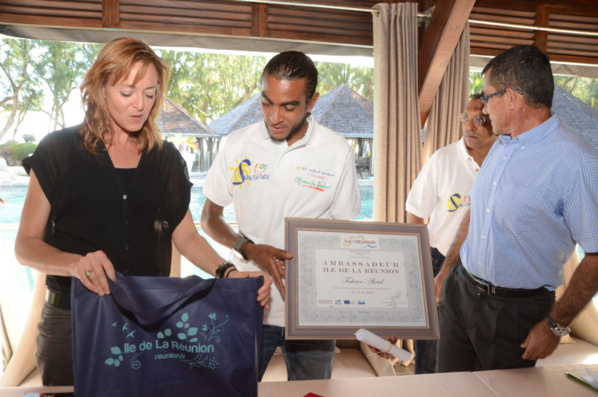 Fabrice Abriel, ambassadeur de la Réunion Fabrice Abriel, ambassadeur de la Réunion
