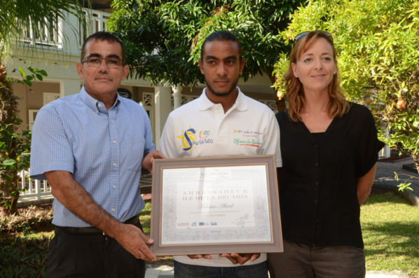 Fabrice Abriel, ambassadeur de la Réunion Fabrice Abriel, ambassadeur de la Réunion