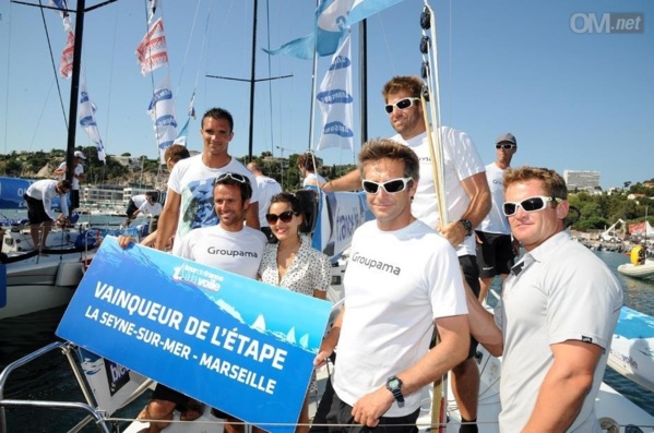 Quand Morel prend le large avec Cammas Quand Morel prend le large avec Cammas