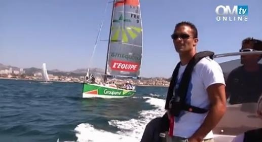 Quand Morel prend le large avec Cammas Quand Morel prend le large avec Cammas