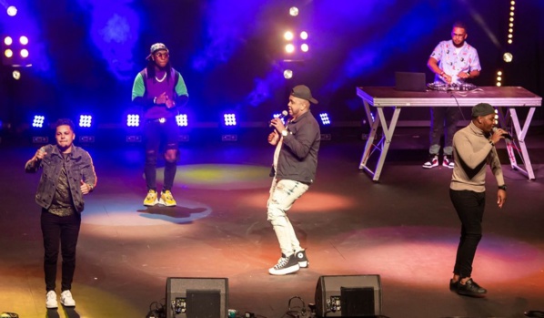 <center>Les artistes péi font la fête au Téat Champ Fleuri, le samedi 10 juillet 2021
