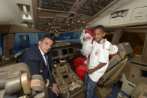 Un Noël magique à Air Austral pour les marmailles de Barrage