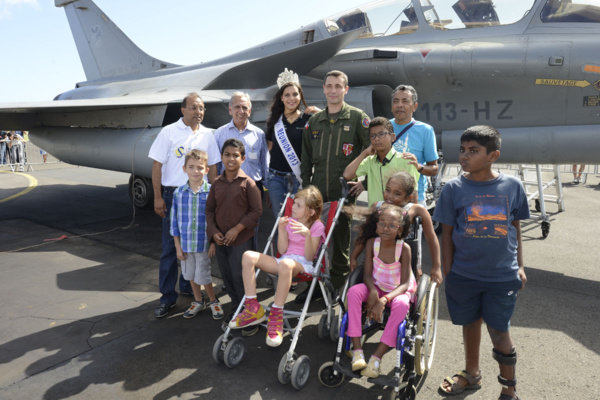 <center>1000 Sourires  réalise le rêve de <BR> 7 enfants handicapés